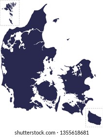Map of Denmark