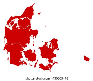 Map - Denmark