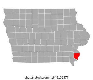 Map Of Des Moines In Iowa On White