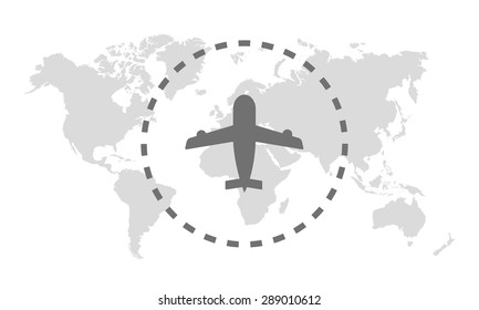  map, design art, center, vector illustration, background