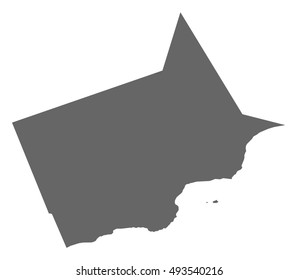 Map - Dhofar (Oman)