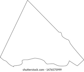 Map of Dillon County in the state of South Carolina