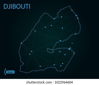 Map of Djibouti