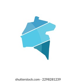 Map of dolak geometric simple design