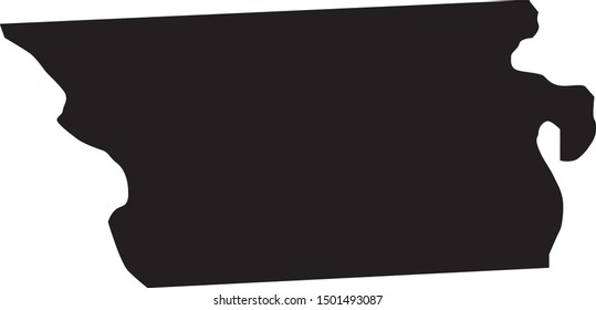 map of douglas county in state of nebraska