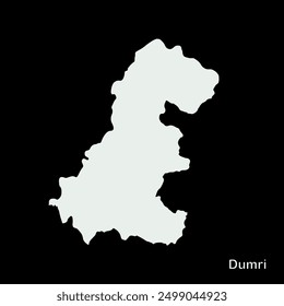 Landkarte von Dumri Block, Bezirk Giridih, Bundesstaat Jharkhand, Republik Indien, Regierung von Jharkhand, indisches Territorium, Ostindien, Politik, Dorf, Tourismus