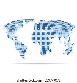 Map of the earth community and shadow