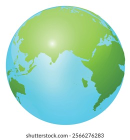 Map Earth Nature Circle Icon