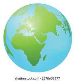 Map Earth Nature Circle Icon