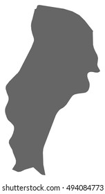 Map - East Berbice-Corentyne (Guyana)