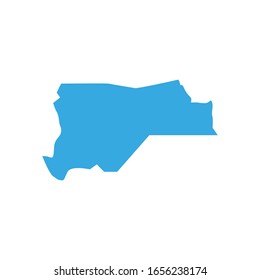 map of eastern equatorial region in south sudan country