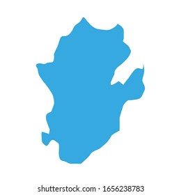 map of eastern region in country of sierra leone