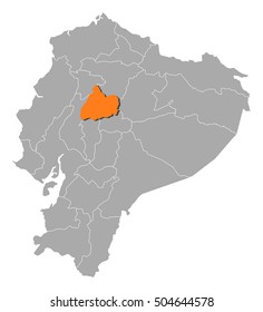 Map - Ecuador, Cotopaxi