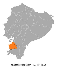 Map - Ecuador, El Oro