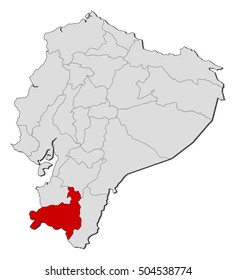 Map - Ecuador, Loja