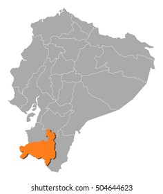 Map - Ecuador, Loja