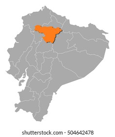 Map - Ecuador, Pichincha