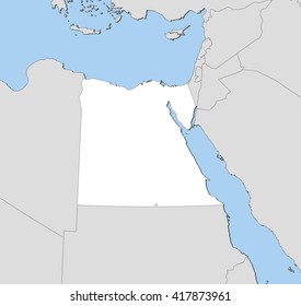 Map - Egypt