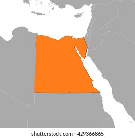 Map - Egypt