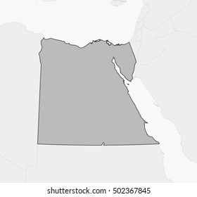 Map - Egypt