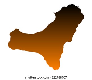 Map of El Hierro