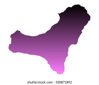 Map of El Hierro
