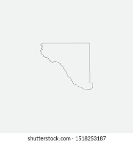 Map of El Paso - Texas graphic element Illustration template design
