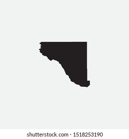 Map of El Paso - Texas graphic element Illustration template design
