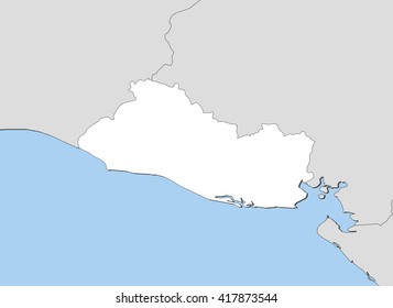 Map - El Salvador