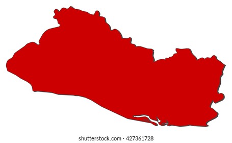 Map - El Salvador