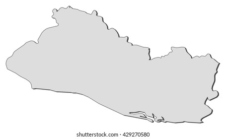 Map - El Salvador