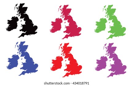 
map of england