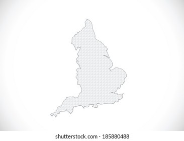 map of  England  Decorative idea design