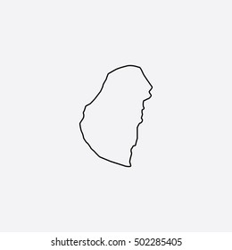 Map of Entre Rios Vector Illustration