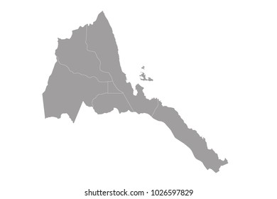 map of eritrea