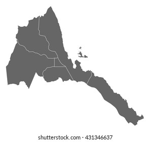 Map - Eritrea