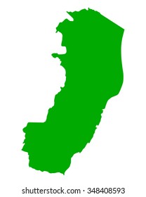 Map of Espirito Santo