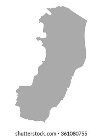 Map of Espirito Santo
