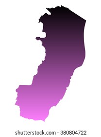 Map of Espirito Santo