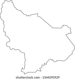 map of est region in burkina faso