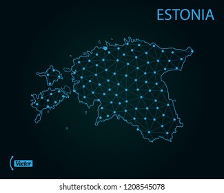Map of Estonia