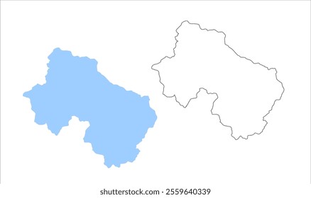 Map of Etah, Etah District, Uttar Pradesh State, Republic of India, Government of  Uttar Pradesh, Indian territory, Eastern India, politics, village, tourism