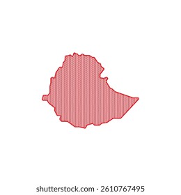Map of Ethiopia. Map of Ethiopia by administrative provinces