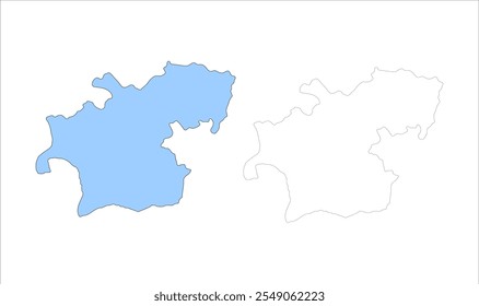 Landkarte von Etmadpur, Agra District, Uttar Pradesh State, Republik Indien, Regierung von Uttar Pradesh, Indisches Territorium, Ostindien, Politik, Dorf, Tourismus
