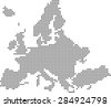 europe map dots