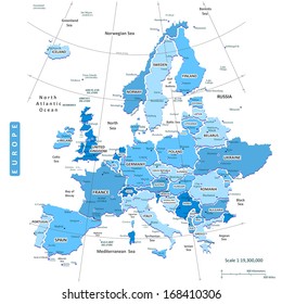 Map of Europe