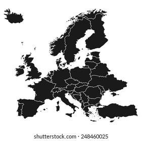 Map of Europe