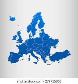 map of Europe