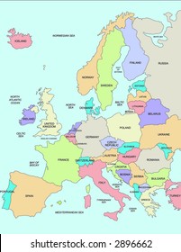 Map of Europe