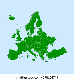 map of Europe